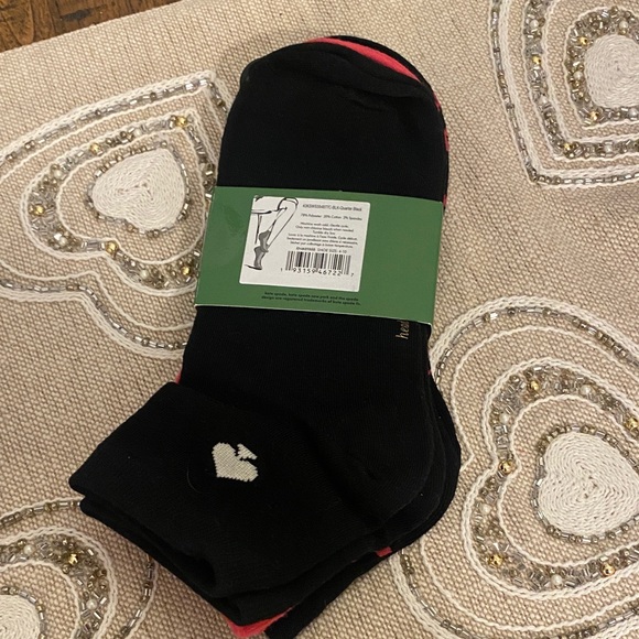 Kate Spade Quarter Socks- 3 pair - Picture 4 of 5
